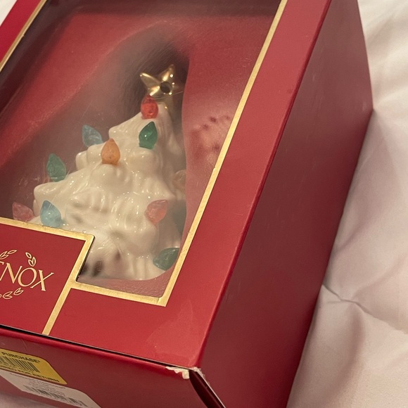 LENOX Treasured Traditions Lit Tree Ornament Christmas Holiday Decorations - Picture 3 of 13